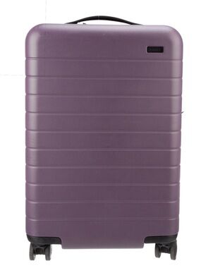Away The Carry On Suitcase in Purple w/ 360 Spinner Wheels GUC Limited Edition